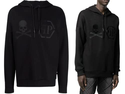 Philipp Plein Hooded Sweatshirt Sweater Jumper Hoody Sweatjacke Pullover Skull Kapuzenpullover (as3, alpha, x_l, regular, regular)