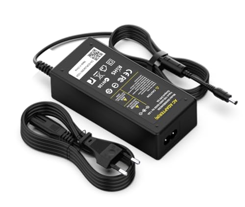 shefor Netzteil 24V Ladegerät Kompatibel mit Logitech G29 G27 G25 G923 G920 G940 GT Driving Force Pro Xbox 360 Racing Wheel FUJITSU fi-6130 Scanner APD DA-42H24 AD10110LF DC 24V 3A 2A 2.5A Ladekabel