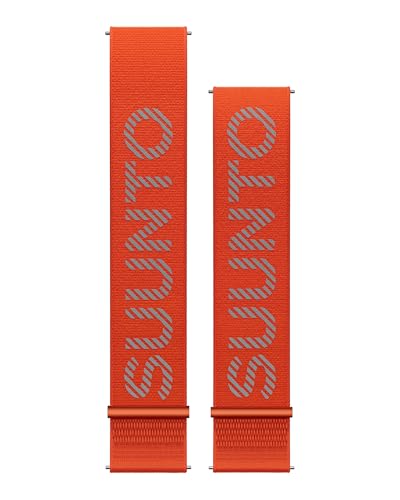 SUUNTO Unisex – Erwachsene SS051134000 Uhrenarmband, Orange, S+M