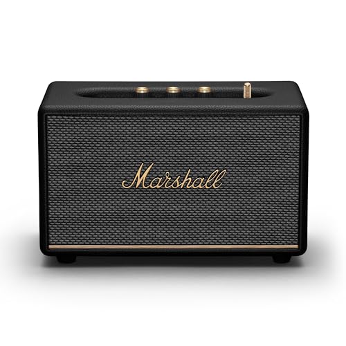 Marshall Acton III Bluetooth-Lautsprecher – Schwarz