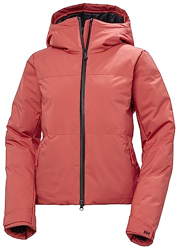 Helly Hansen Damen W Nora Short Puffy Jacket, Rot, M