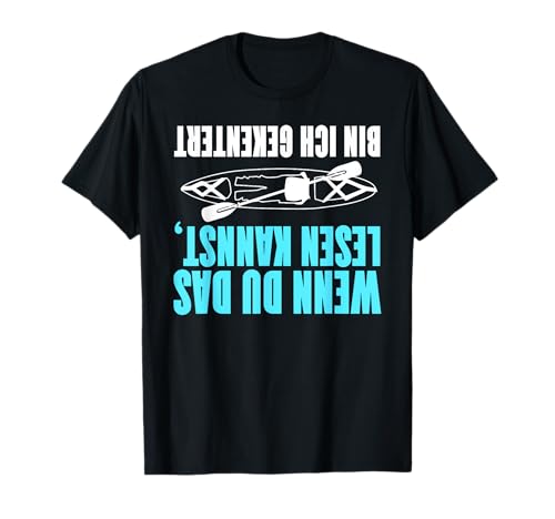 Kap Kajak Paddel Boot Geschenk Kanu Kajak Kajak Kajak T-Shirt