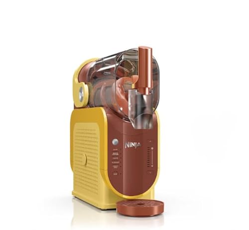 Ninja SLUSHi Maschine für Slush, Eis-Cocktails, Frappé, Milchshakes & gefrorenen Saft, ohne Eis oder Vorbereitungsaufwand, WhisperChill-Technology, fasst 1,9 L, Orange FS301EUOR