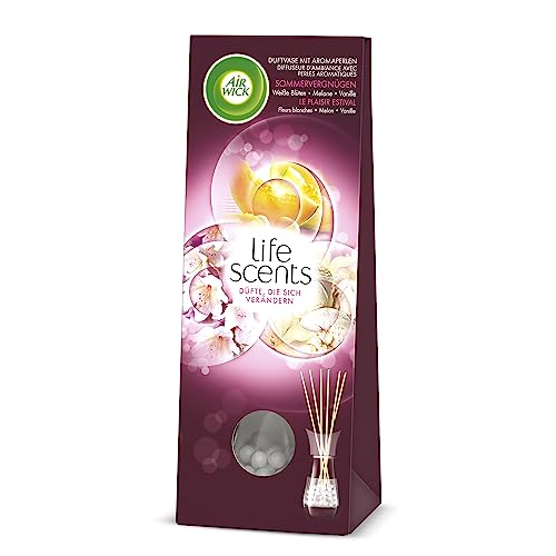 Air Wick Duftstäbchen – Raumduft Sommervergnügen – 1 x 30 ml Lufterfrischer für die Wohnung