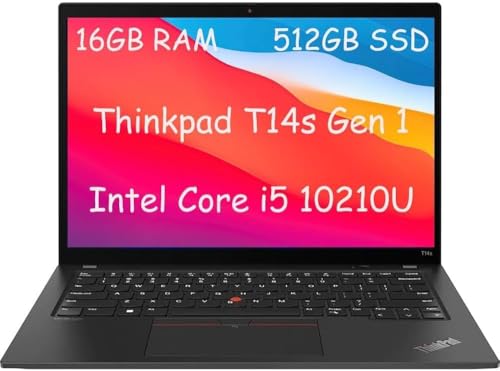 Lenovo Thinkpad T14s Gen 1 Business Laptop, 14