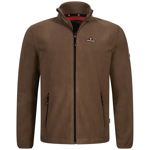 Höhenhorn Badus Herren Fleece Jacke Braun Gr. M