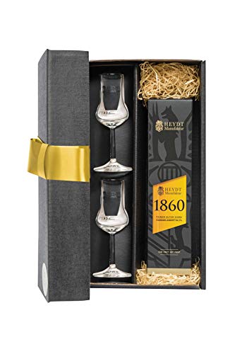 HEYDT Manufaktur 1860 Geschenkset mit 2 Gläser