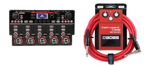 BOSS RC-505MKII Loop Station Bundle mit BOSS BIC-10A-RD Instrumentenkabel