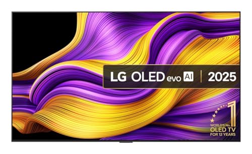 LG OLED65G54LW TV 65 Zoll (15,2 cm), OLED EVO 4K, Smart TV AI B5, WebOS 25, Dolby Vision und Dolby Atmos, AMD FreeSync, Alexa/Google Assistant, Schwarz