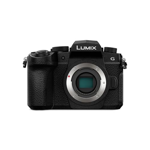 Panasonic LUMIX DC-G97E Micro Four Thirds Wechselobjektiv Kamera, 20,3 MP, 4K 30p Video, extrem schneller AF, OLED-Sucher, frei schwenkbarer-LCD, WLAN, Bluetooth, Staub-/Spritzwasserschutz, Schwarz