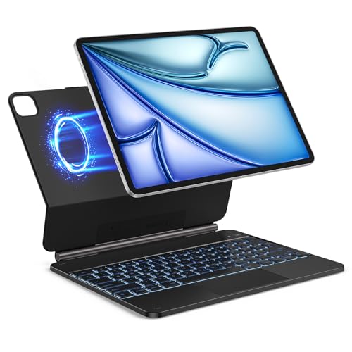 TECURS Tastatur Hülle für iPad Air 13