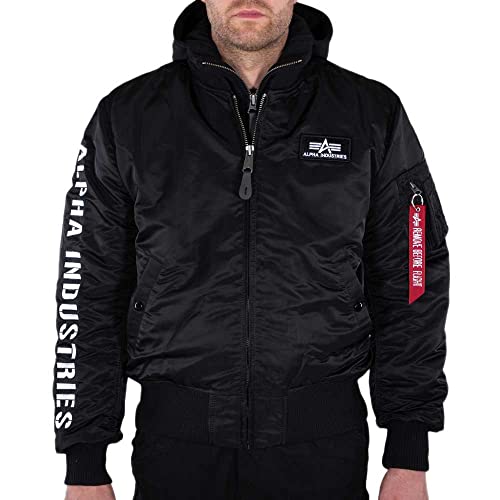 Alpha Industries MA-1 D-Tec SE Bomberjacke für Herren Black/White