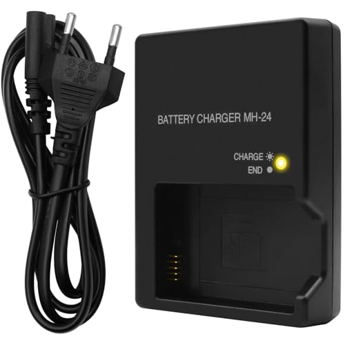 MH-24 Kamera Akku-Ladegerät für Nikon EN-EL14 EN-EL14A Akku für Nikon D3100 D3200 D3300 D3400 D3500 D5100 D5200 D5300 D5500 D5600 P7000 P7100 P7700 P7800 SLR-Kameras