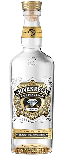 Chivas Regal Crystalgold Spirituose, in amerikanischen und europäischen Eichenfässern gereift, Geschenk-Idee, für genussvolle Abende, 40% Vol., 1 L
