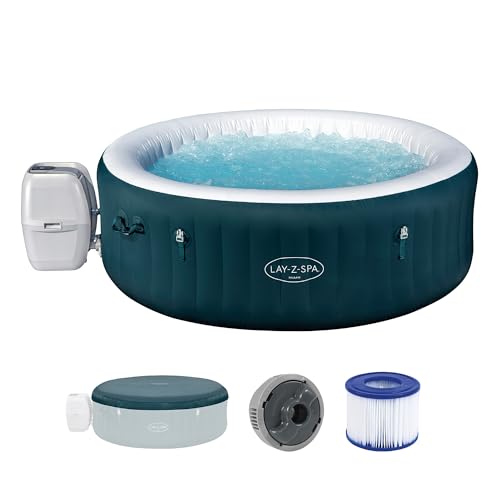 Bestway® Lay-Z-SPA® Energiespar-Whirlpool Miami AirJet™ für 6 Personen Ø 196 x 66 cm, Dunkelgrün