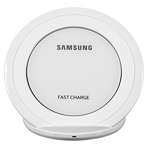 Samsung Induktive Schnellladestation Qi-Charger Kompatibel mit Samsung Galaxy S7/S7 Edge, weiß