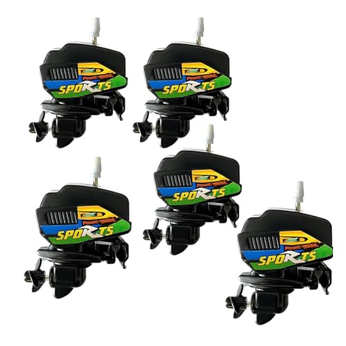 Cpolebev Kaffeerührer für Motorboote, Kaffeerührer mit Aufziehbarem Bootsmotor, Einzigartige Gadgets, Um die Kaffeezeit Unterhaltsamer zu (5 Stück)