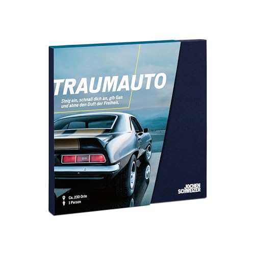 JOCHEN SCHWEIZER Geschenkbox Traumauto Fahren, ca. 100 Erlebnisse an 225 Standorten, Erlebnis-Gutschein für 1 Person
