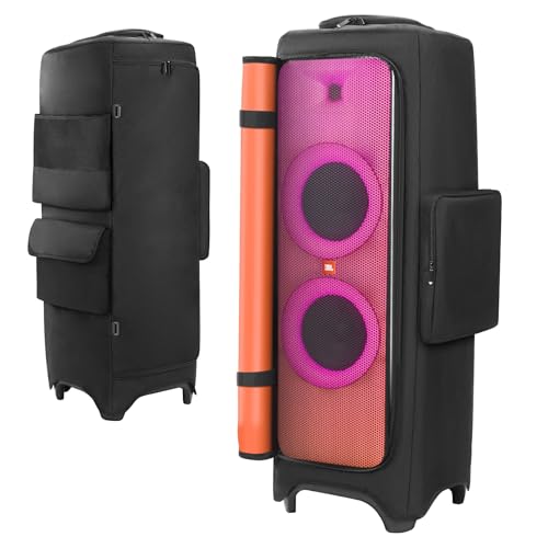 TATAVR Schutzabdeckung for JBL PartyBox 1000 Lautsprecher Doppelschicht Schild, Lautsprechertasche for JBL Party Box Serie, Kratzfeste Staubdichte Shell tragbare Tragtasche für PartyBox 1000