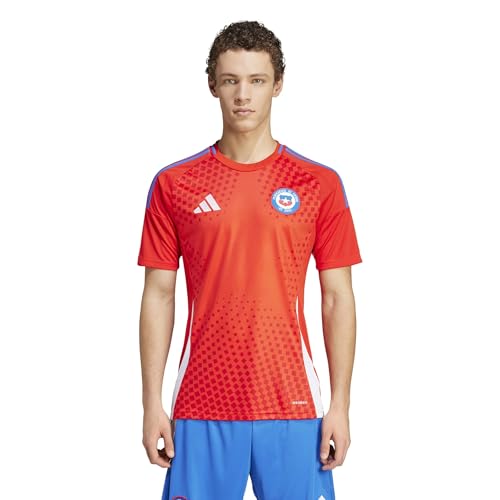adidas Chile Herren Heimstadion Trikot 2024, active red (rot), L