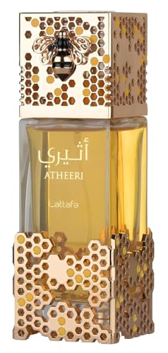 Atheeri Lattafa Parfüm für Damen, Eau de Parfum, weicher und blumiger Gourmand-Duft, 100 ml