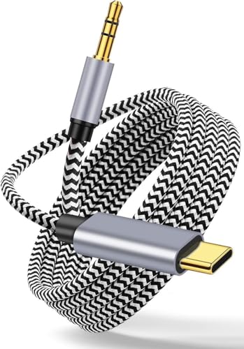 PAPER MATE Auto AUX Kabel für Phone-Silber Schwarz-1M