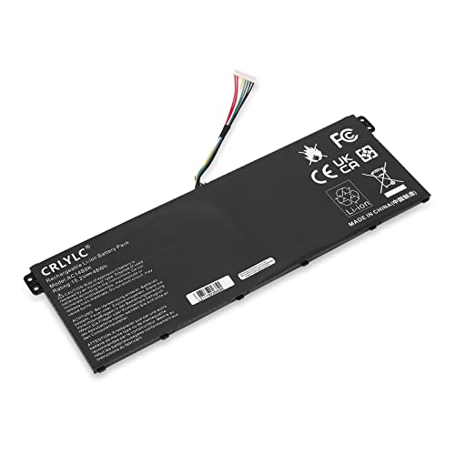 CRLYLC AC14B8K 4ICP5/57/80 AC14B3K Notebook Laptop Akku für Acer Aspire R3-131T R5-471T R7-372T R7-371T E5-721 E5-731 E5-771G ES1-711 E3-112 ES1-111M A515-41G A515-51G A515-52G A517-51G A715 Batterie