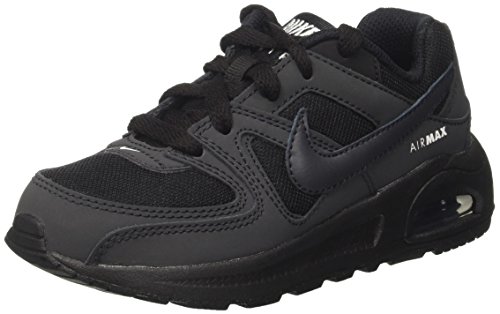 Nike Jungen Air Max Command Flex (ps) Laufschuhe, Schwarz (Black/Anthracite-White 002)