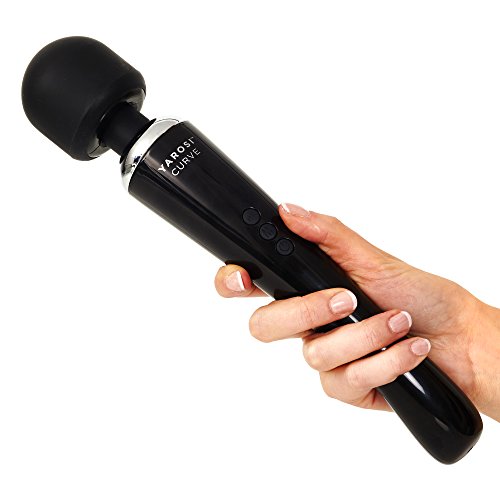 Yarosi Curve Massagegerät – Massagestab mit 8 leistungsstarken Geschwindigkeiten und 20 Mustern – Starker Vibrator für Muskelschmerzen und Sporterholung - Schwarz