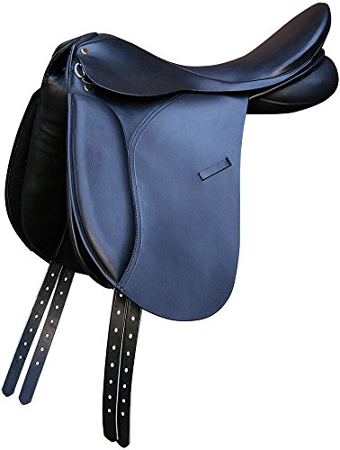 Harry's Horse 28600101-0517.5 Leder dressursattel Switch, Größe 18, M, schwarz