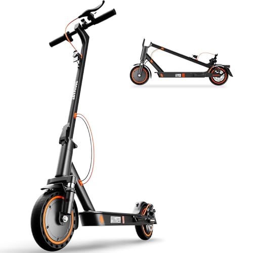 TODIMART Escooter Roller mit Straßenzulassung T6 ABE, 30 km Reichweite, 350W Motor, 8,5 Zoll Wabenreifen, Duales Bremssystem E Roller für Erwachsene