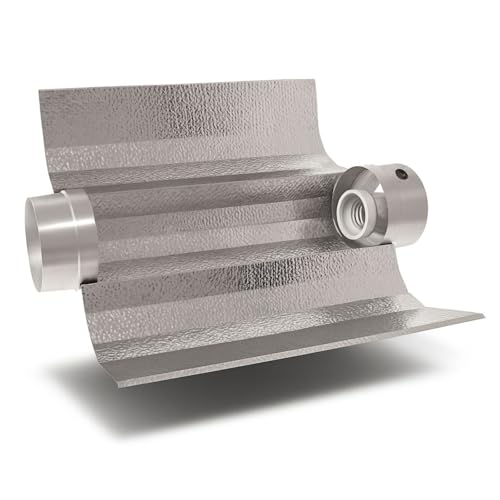 Weedness Cooltube Reflektor Grow 150 mm Flansch 59 cm lang - Lampe Beleuchtung NDL & MHL E40 Fassung Lampen Glas 600w Pflanzen