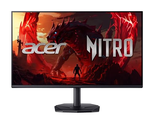 acer Nitro KG272U G Gaming Monitor 27 Zoll (69 cm Bildschirm) WQHD, IPS, 120Hz, 1ms(VRB), DP 1.2, 2xHDMI 2.0, AdaptiveSync