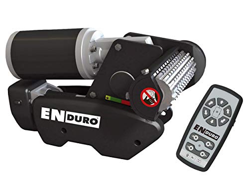 Enduro 11828 Caravan Rangierhilfe, vollautomatisch mit Zahnradgetriebe, EM303A, Black