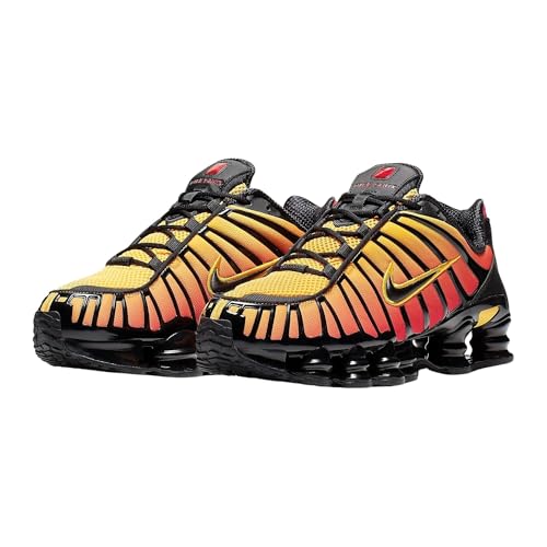 Nike AV3595-004 Shox TL Herren Black/Black-Amarillo-University RED EU 42