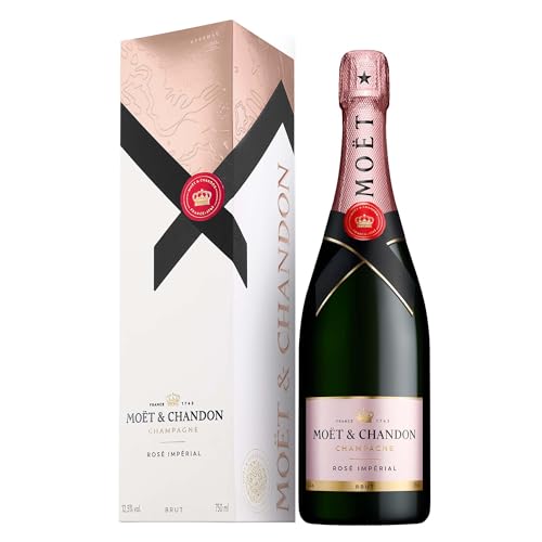 Moët & Chandon Rosé Impérial Champagner in Geschenkverpackung, 0,75L