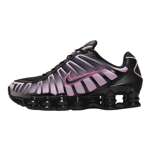 Nike Shox TL Damenschuhe (Black/Playful Pink/Pink Foam/Black), Schwarz/Playful Pink/Pink Foam/Schwarz, 41 EU