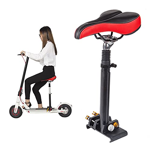 LENJKYYO Electric Scooter Seat Saddle, Verstellbarer Elektro-Sattel für Elektroroller Elektro-Scooter Xiaomi M365 / M365PRO(XIAOMI 1S/Pro), E-Scooter Zubehör, Höhenverstellbar: 40-60cm