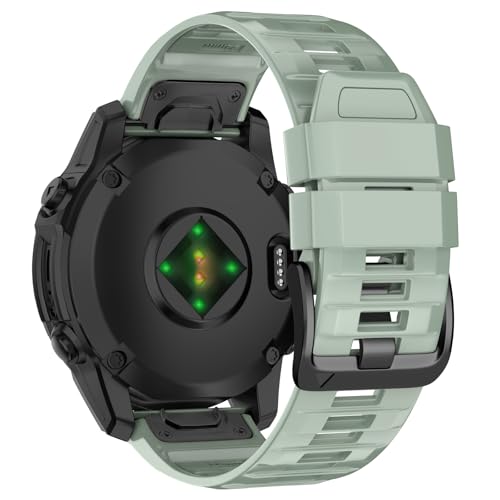 U-LIMVE Armband für Garmin Fenix 8 47mm/Fenix 7 Pro/Fenix 7/Fenix 6 Pro/Fenix 6/Fenix 5/Epix Pro 47mm/Fenix E, QuickFit 22mm Silikon Armband