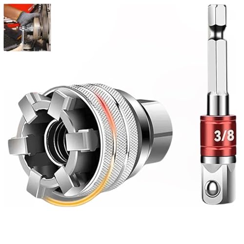 ZPECIAL Multifunktions-Universal-Steckschlüsselwerkzeug - Universelles Wartungswerkzeug, verstellbare Steckschlüsselhülse, for metrisches 3/8-Zoll-Profi-Reparaturwerkzeug(1pcs)