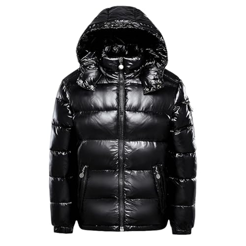 Generisch Daunenjacke Damen Herren Steppjacke Winterjacke Schwarz Winterjacke Herren XXXL Angebot des Tages Blitzangebot