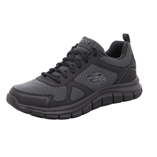 Skechers Herren 52630/Bbk Track-bucolo Black Sneakers, Schwarz, 43 EU
