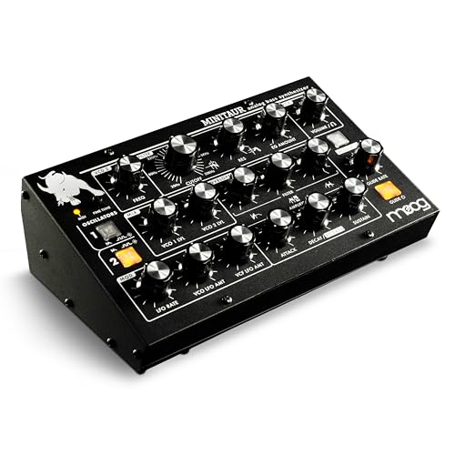 MOOG Minitaur Analog Bass Synthesizer Modul mit Kopfhörerverstärker, 128 Presets, Software-Editor