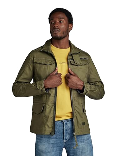 G-STAR RAW Herren Rovic Slim Field Jacke, Grün (shadow olive D24282-D389-B230), M