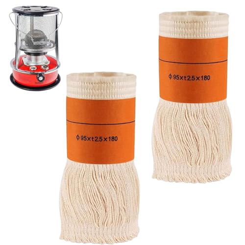 Docht für Petroleumofen,2 PCS Docht für Öllampen,Lampendocht,Baumwolle Docht,Flachdocht,Ersatzdocht,Kerosin Heizer,Dochte für Petroleum Heizung Kerosin Heizer,Ersatzdocht Petroleum Heizung