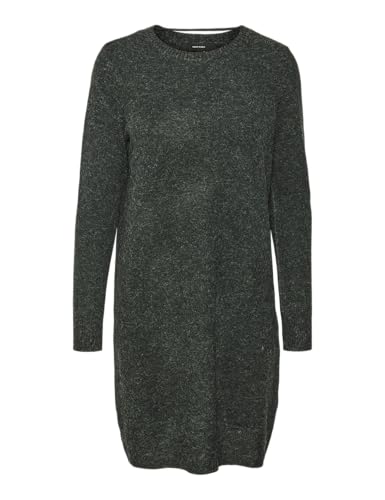 VERO MODA Damen Vmdoffy O-Neck Dress Ga Noos Kleid, Pine Grove, L EU