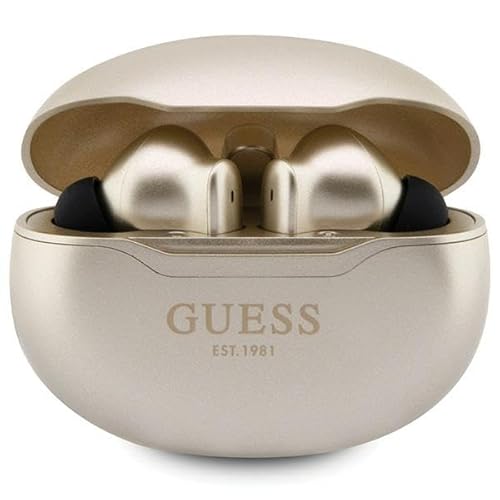 GUESS Kopfhörer Bluetooth GUTWST50ED TWS + Dockingstation golden Classic EST