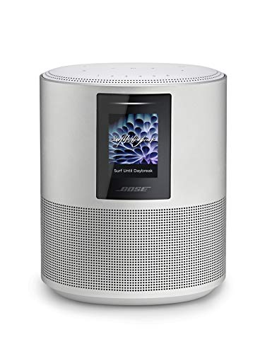 Bose Home Speaker 500 mit integrierter Amazon Alexa und Google Assistant - Silber