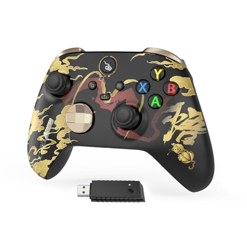 DYONDER(Erforderliches Software Upgrade Wireless Controller 2.4GHZ Kompatibel für Xbox One X/S/Xbox Series X/S/PC Windows 7/8/10,Wireless Gamepad mit Share Button (ohne Batterie)
