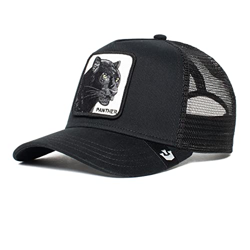 Goorin Bros. Unisex-Erwachsene Farm Trucker-mütze, Verstellbar Baseballkappe, Black The Panther, Einheitsgröße